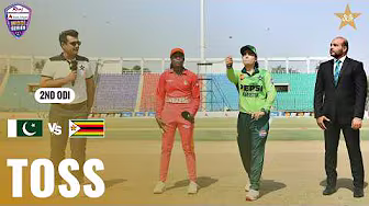 Toss | Pakistan Women vs Zimbabwe Women | Match 02 | ODI Series 2026 | M9H1K