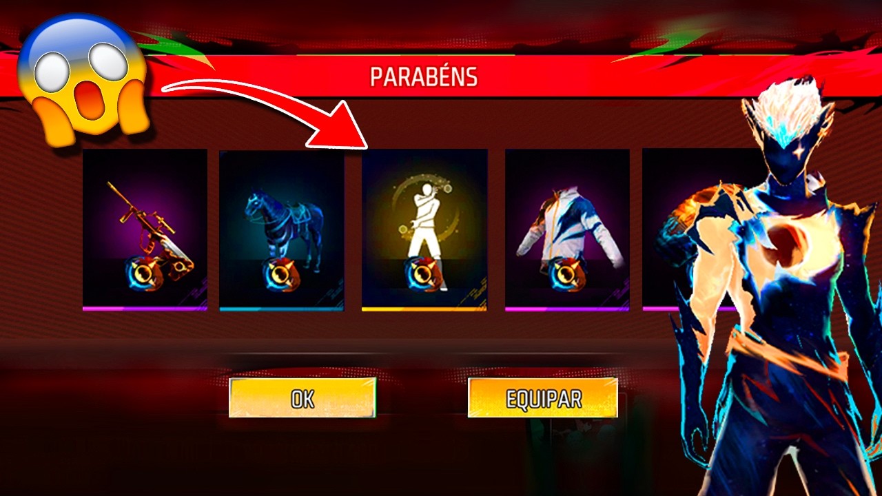 CONFIRMADO! SKIN DO ECLIPSE GRÁTIS PARA TODOS! DISPUTA LENDARIA, NOVIDADES FREE FIRE, ATUALIZAÇÃO FF