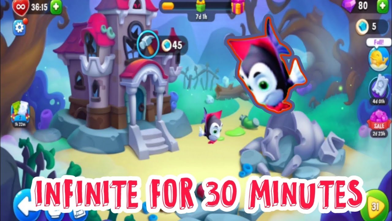 Fishdom Ads 🐟🐠🐡 Puzzle Gameplay Walkthrough @ANGAMESTV background