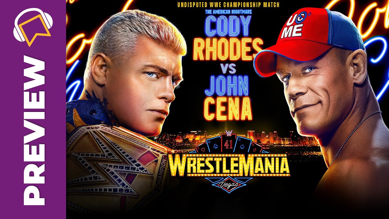 WWE WrestleMania 41 Sunday Preview (Apr 20 2025) background