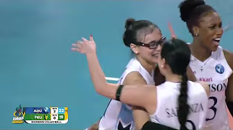 Adamson CLINCHES FINAL FOUR SPOT đŠ vs FEU in Set 3 | UAAP Season 88 Womenâs Volleyball