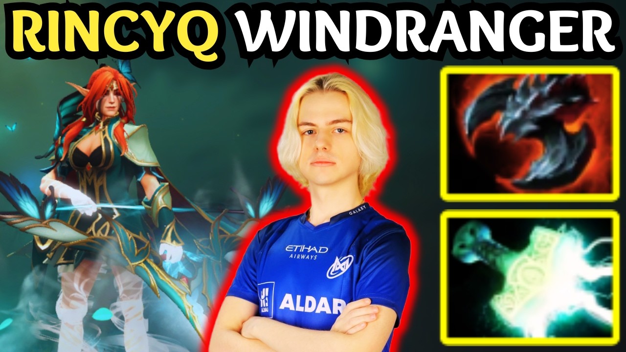 ๐ฅ Rincyq WINDRANGER Carry โ HIGH DPS DOMINATION ๐ฅ Dota 2 Gameplay
