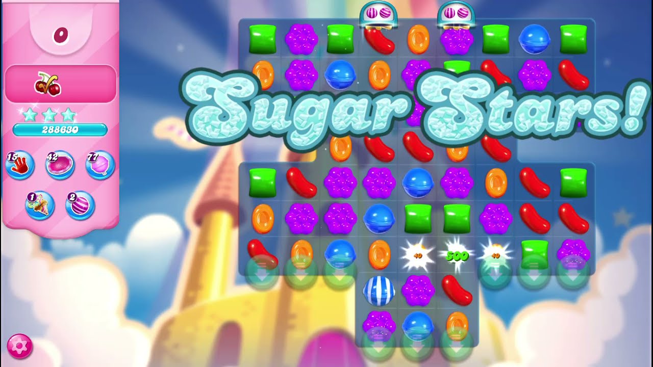 Candy Crush Saga Upper Kingdom | Star Tournament | Level #046 - FULL Boosters | Magnífico! background