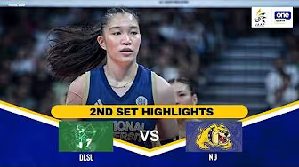 DLSU vs NU | SET 2 HIGHLIGHTS | UAAP SEASON 88 WOMEN’S VOLLEYBALL ROUND 2 | APR 19, 2026