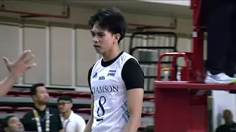 Leo Coguimbal SOARS FOR CLUTCH BLOCK đ for AdU vs UP in Set 4 | UAAP Season 88 Menâs Volleyball