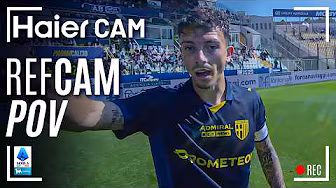 HAIER CAM | REF CAM POV: You Are The Referee in Parma-Pisa | Serie A 2025/26