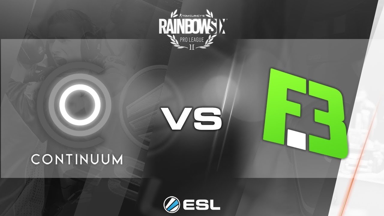 Rainbow Six Pro League - Season 3 - PC - NA - Continuum vs. FlipSid3 Tactics - Week 1 backdrop