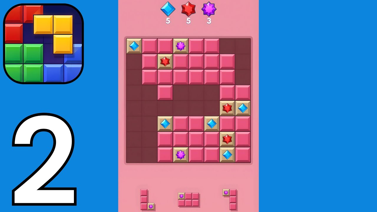Block Blast! - Gameplay Walkthrough Part 2 (iOS, Android)
