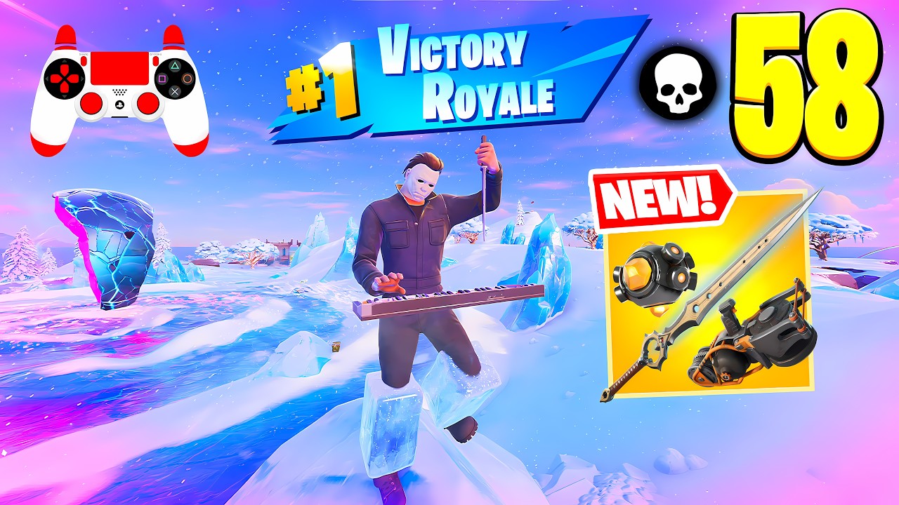 High Elimination vs Squads Michael Myers WINS Full Gameplay - Fortnite Chapter 7 Season 2 background
