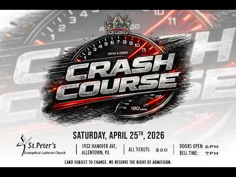 BATTLEFIELD PRO WRESTLING Presents: Crash Course - LIVE From Allentown, PA!