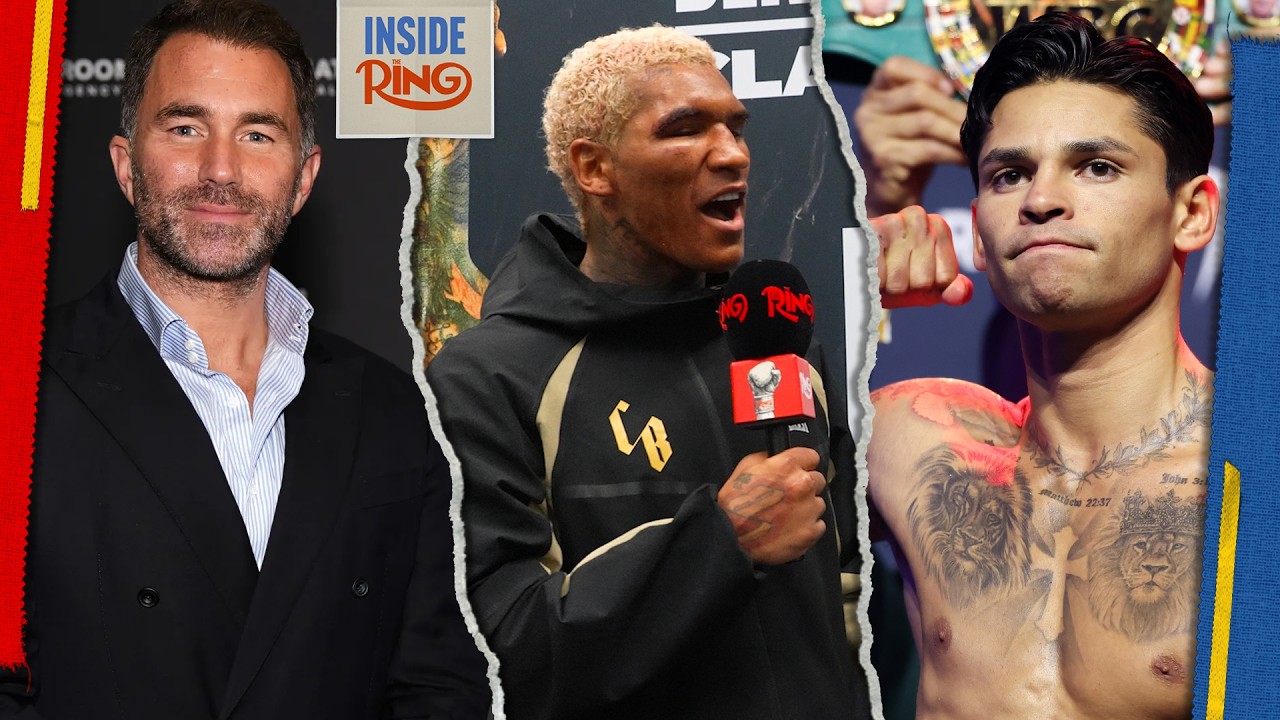 "I WOULD GIVE EDDIE A CUDDLE!" Conor Benn TRUTH On Eddie Hearn relationship, SENDS For Ryan Garcia