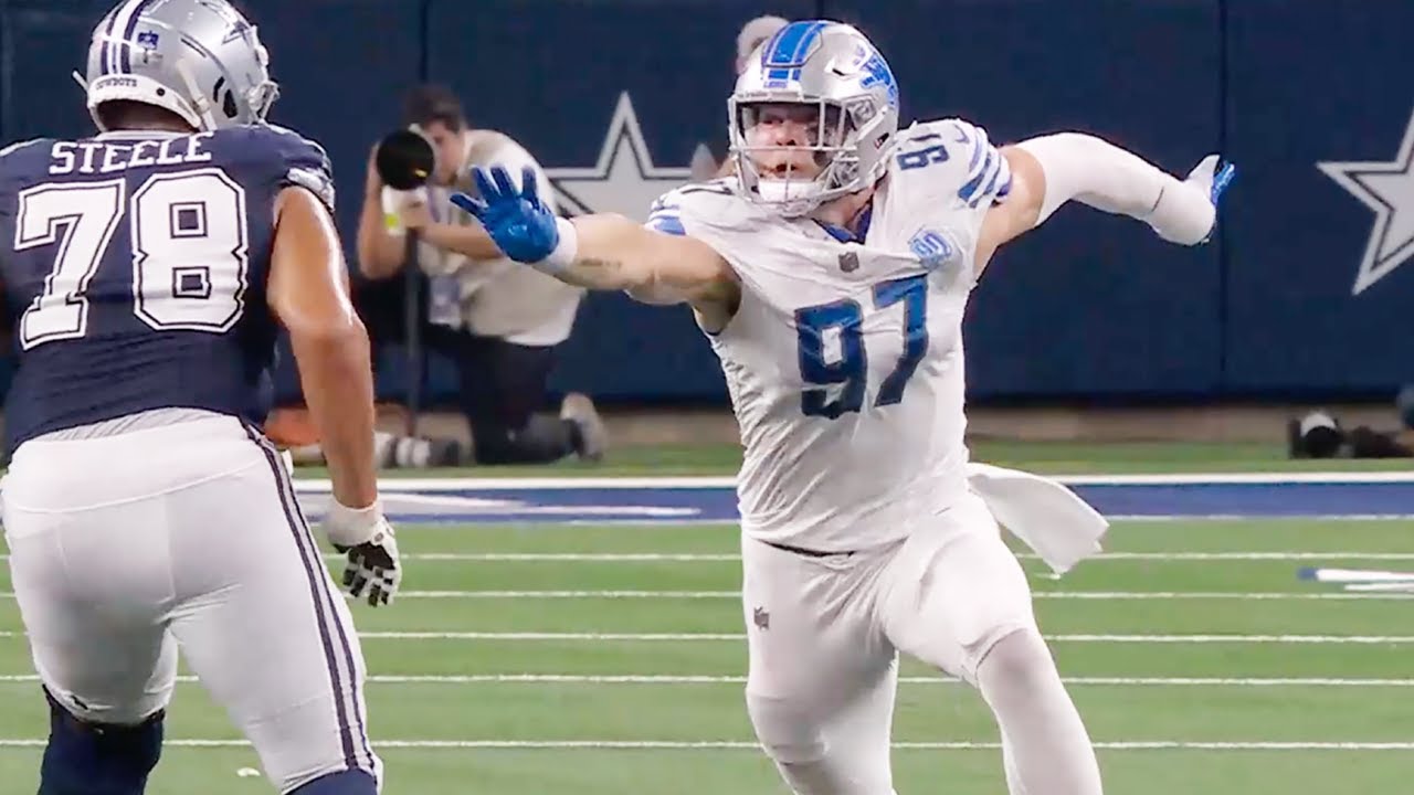49 Minutes of D-LINE 1-on-1s: BEST Pass Rush Moves of 2023! background