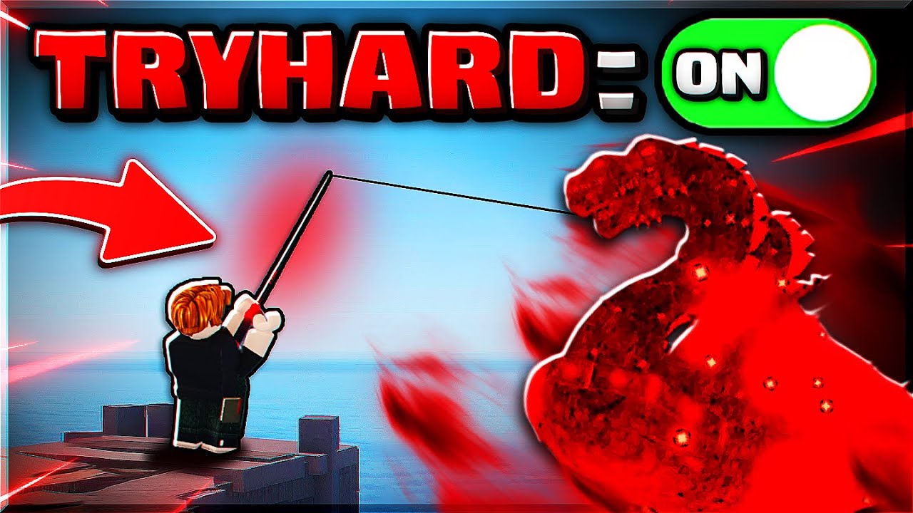 Starting Over in Fisch but with TRYHARD ROD! background