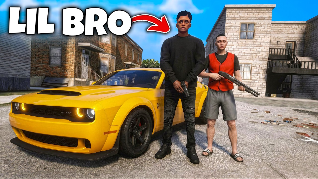 I CRASHED OUT with my LITTLE BROTHER in GTA 5 RP..