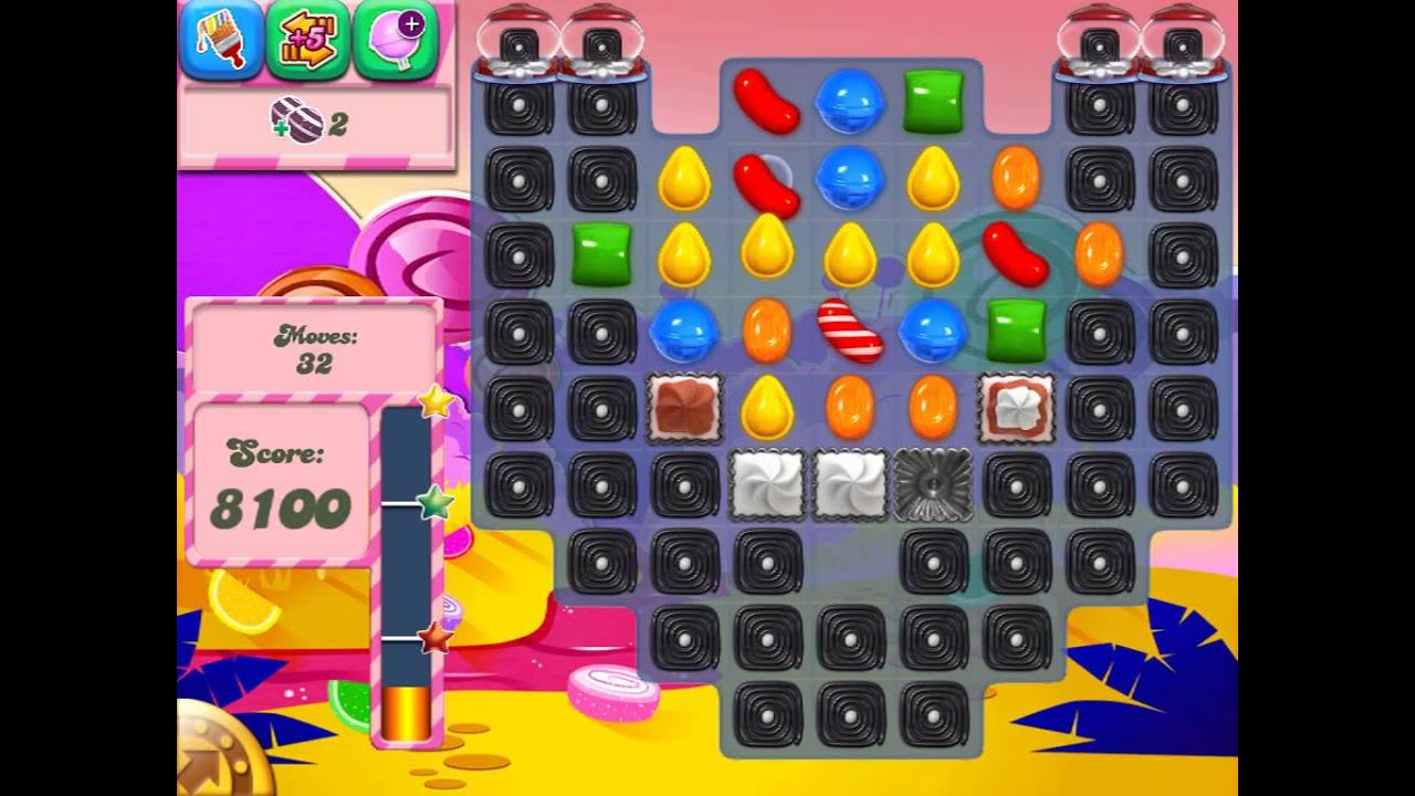 Candy Crush Saga Level 333 Gameplay background