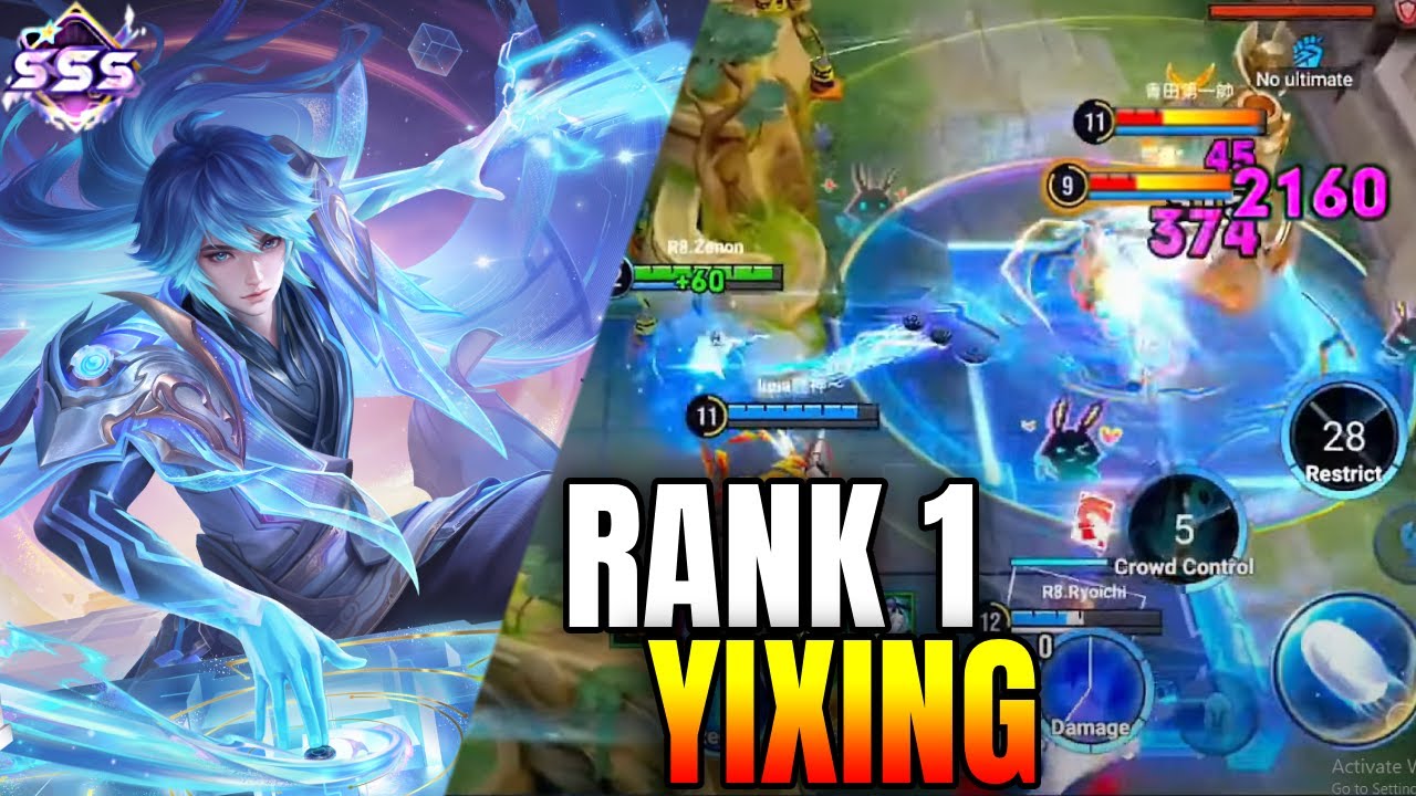 Top 1 Yixing Plays! UNSTOPPABLE in High Rank background