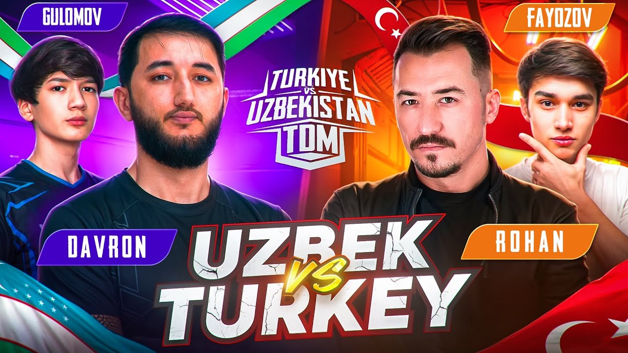 Uzbekistan vs TURKEY. Turnirda duch kelib qoldik🤯 #pubgmobile