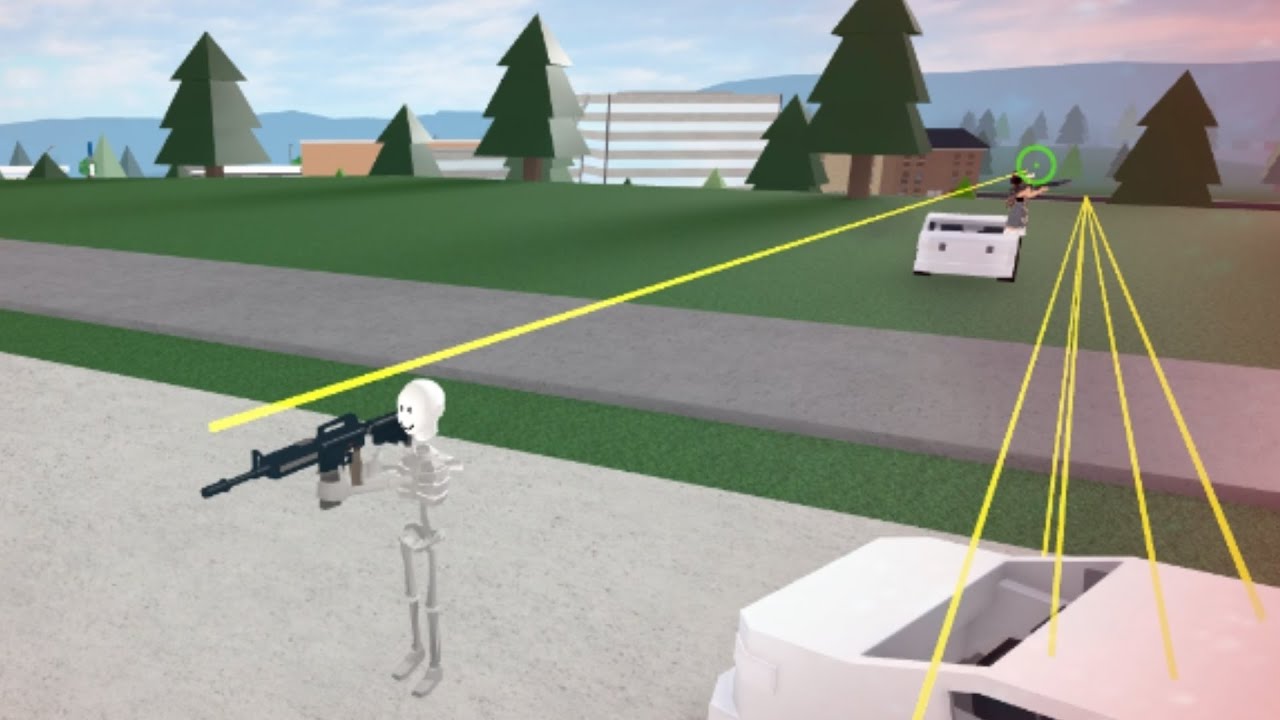 Destroying Children In Prison life (Roblox) backdrop