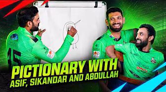 Pictionary with Asif, Sikandar and Abdullah | HBL PSL 11