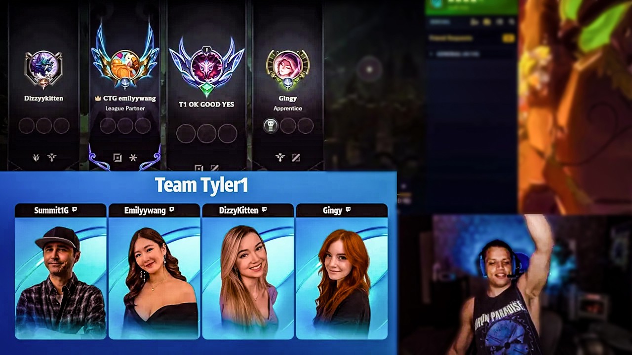 TEAM TYLER1 - LEAGUE OF LEGENDS PRACTICE