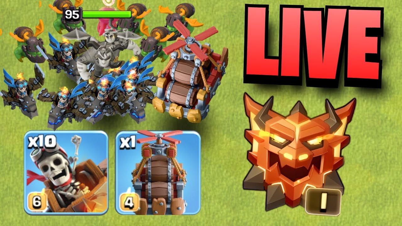 Legends League LIVE with Hydra! (I think) + CWL Hits (Clash of Clans)