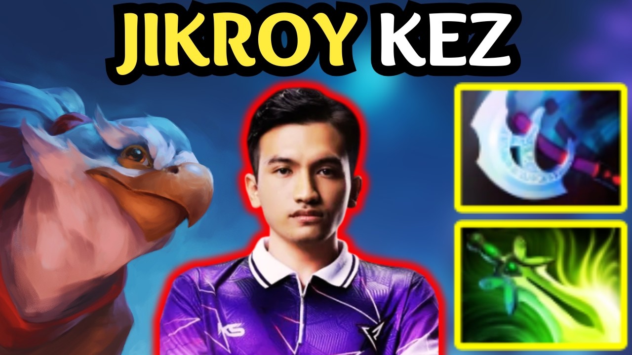 đ„ Jikroy KEZ Carry GOD â Full DPS MELT đ„ Dota 2 Gameplay background