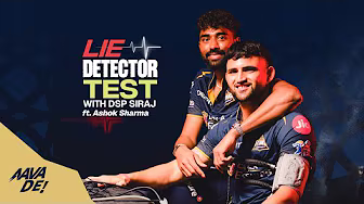 Lie Detector Test with DSP Siraj ft. Ashok Sharma | Gujarat Titans | TATA IPL 2026