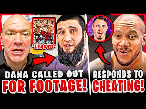 MMA Community GOES OFF on Dana White for FOOTAGE! Khamzat LEAKS Sean Strickland VIDEO! Ciryl Gane