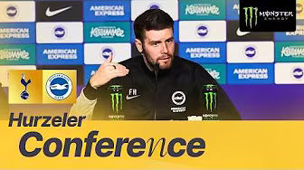 Hurzeler's Tottenham press conference | Verbruggen's development and the run in