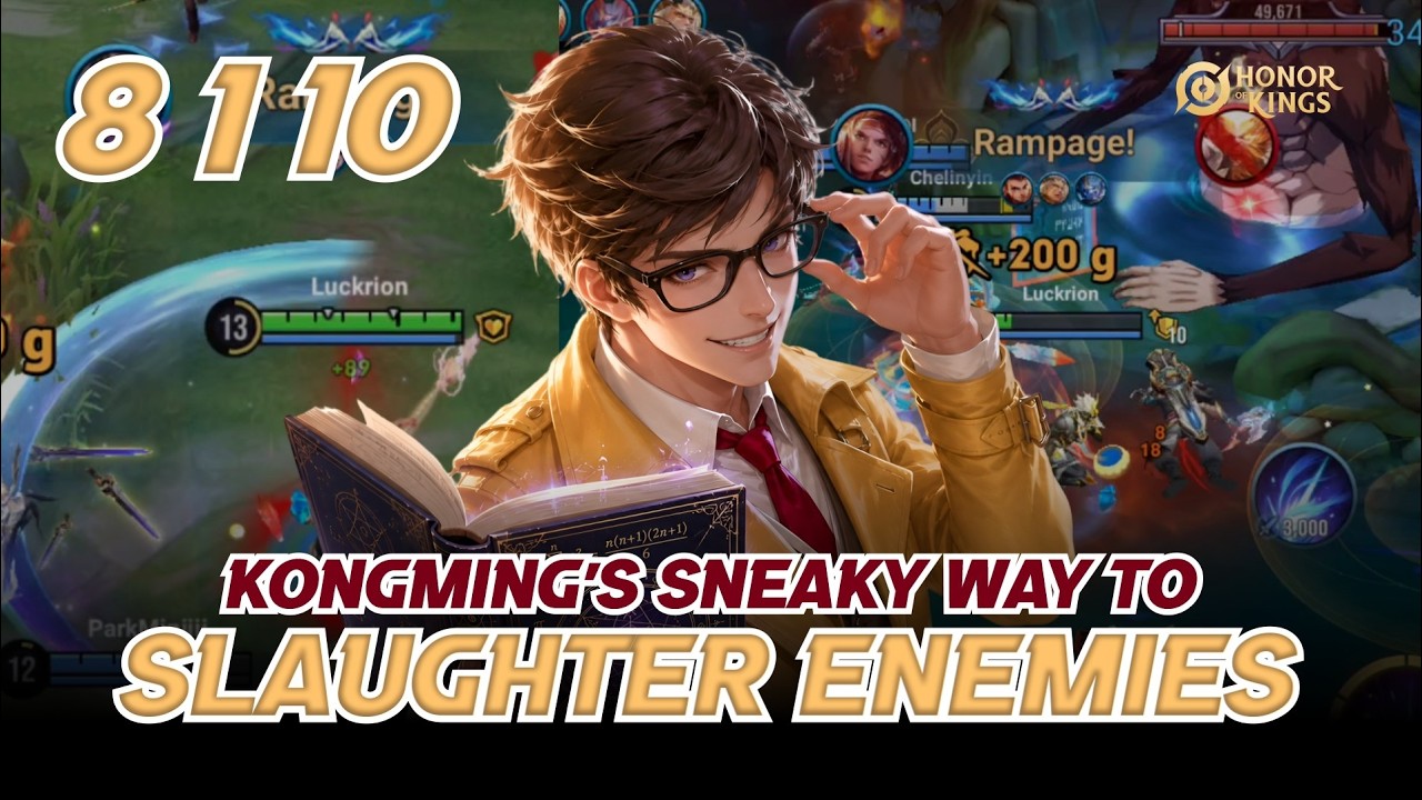HOK - KONG MING OUTPLAYED THE ENTIRE TEAM
