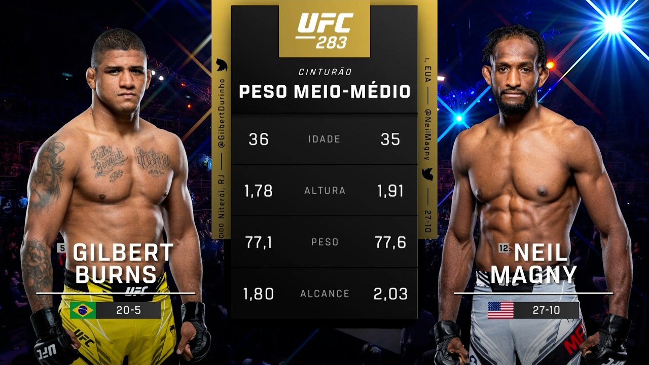 Gilbert "Durinho" Burns x Neil Magny | LUTA COMPLETA | UFC Winnipeg
