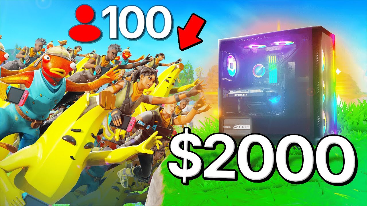 100 Switch Players Compete for a $2,000 PC