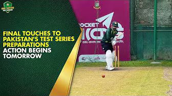 Final Touches to Pakistan's Test series preparations | Action begins tomorrow 🏏| PCB | MA2K
