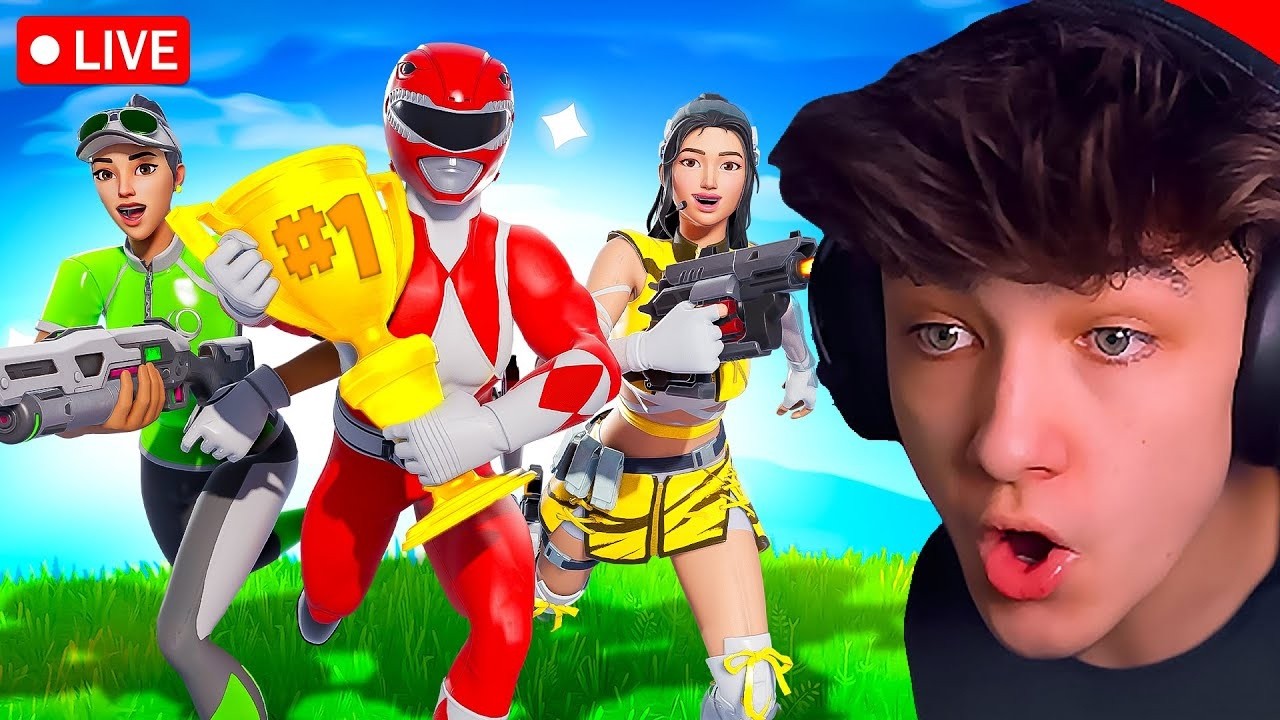 🔴LIVE! - GRINDING #1 UNREAL *SQUAD RANKED* in FORTNITE!