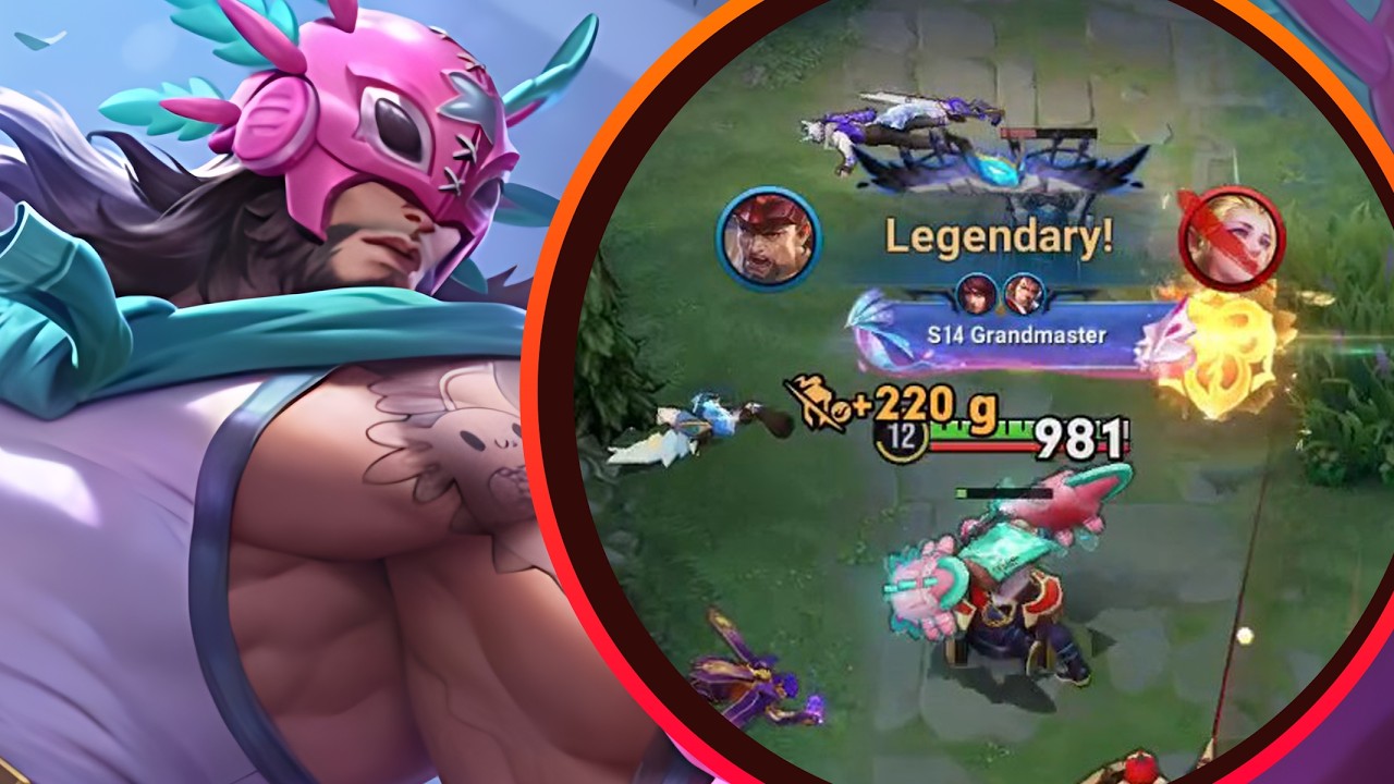 Honor of Kings Lian Po Gameplay - Best Clash Lane