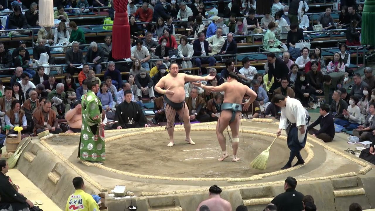 4K 佐田の海(境川部屋)vs玉正鳳(片男波部屋)【大相撲令和8年3月場所】14日目 大阪場所 TAMASHOHO vs SADANOUMI【SUMO OSAKA DAY14】2026/03/21