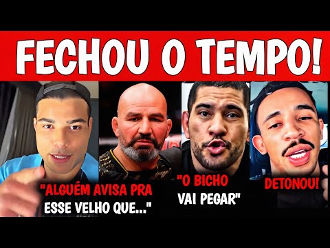 URGENTEđš Borrachinha DET0N4 Glover Teixeira| Poatan FALA SĂRIO ANTES DA LUTA| Carlos Prates DET0NOU
