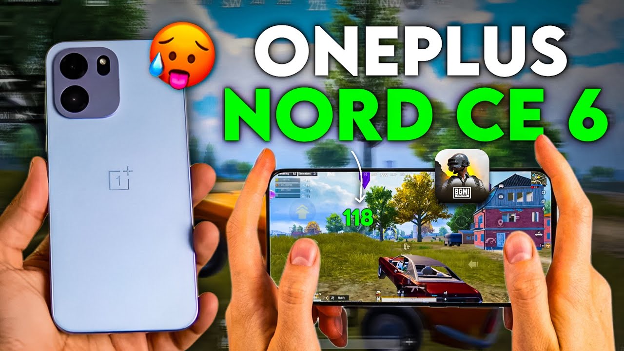 Oneplus Nord CE 6 BGMI Test⚡️144 FPS in BGMI/PUBG😱 Oneplus Nord Ce 6 Review