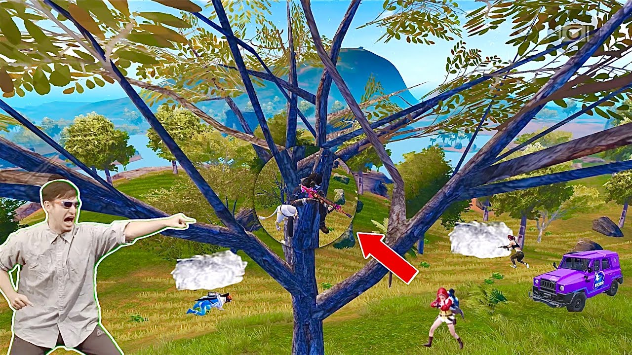 1000 IQ TREE CAMPING ๐ฑ PUBG MOBILE FUNNY MOMENTS ๐