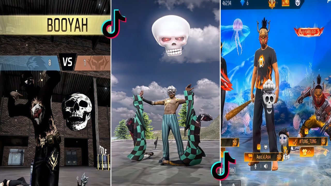 FREE FIRE AURA EDITS 🥶🤯 TIKTOK TROLL FACE TUTORIAL 🥵👾 P.230