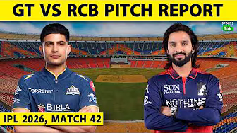 GT vs RCB, IPL 2026 PITCH REPORT: AHMEDABAD PITCH REPORT| NARENDRA MODI STADIUM PITCH REPORT | VIRAT