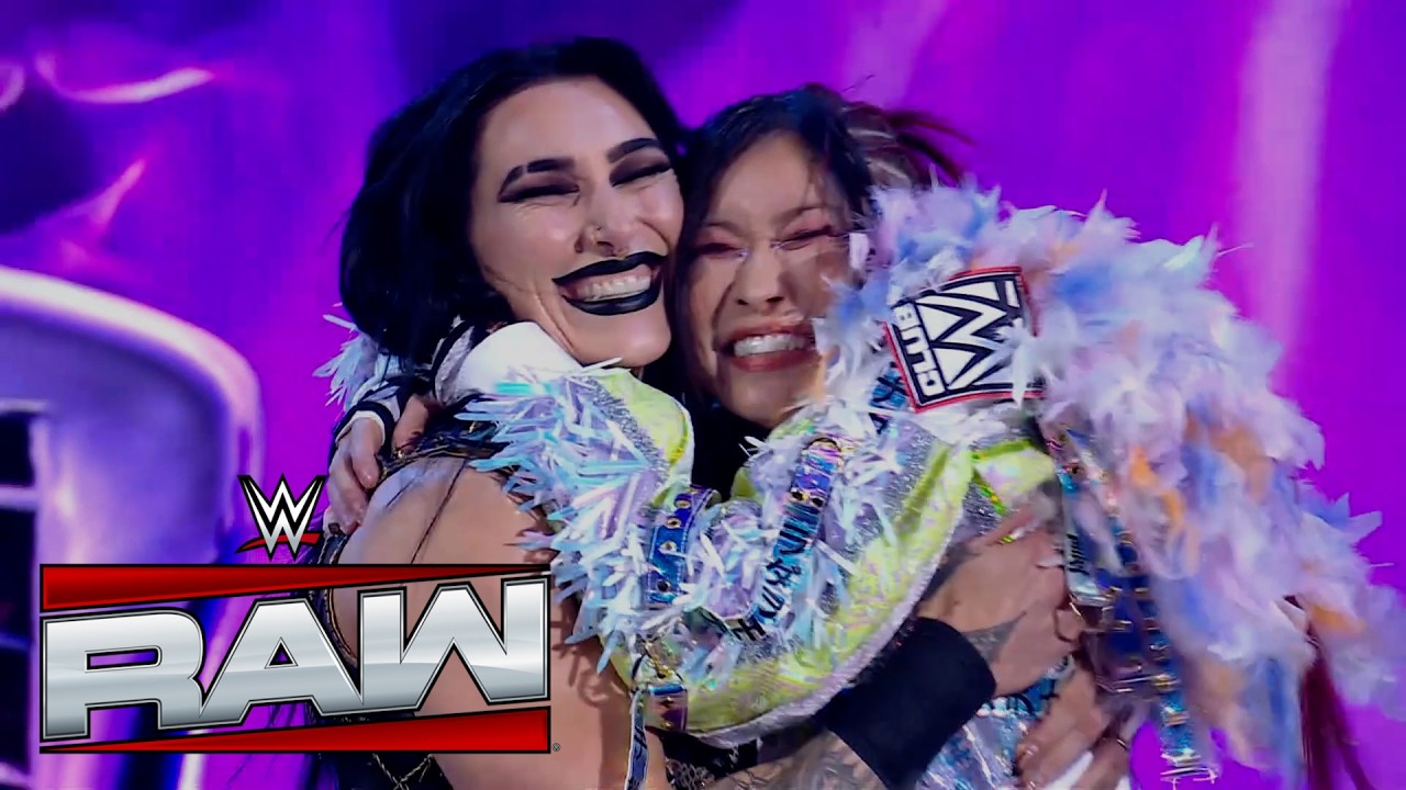 Rhea Ripley & IYO SKY Entrance: WWE Raw, April 6, 2026
