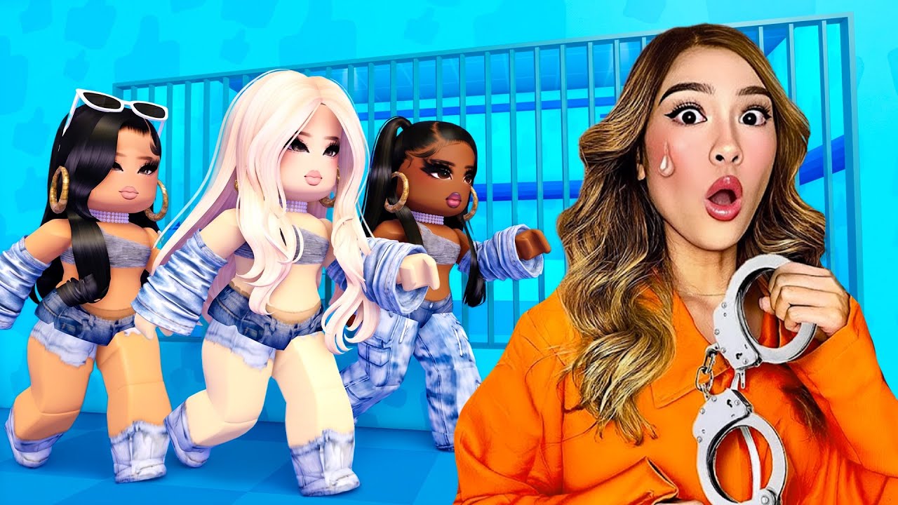 ESCAPING KATSEYE PRISON RUN IN ROBLOX (OBBY)