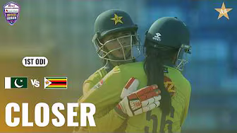 Closer | Pakistan Women vs Zimbabwe Women | Match 01 | ODI Series 2026 | M9H1K