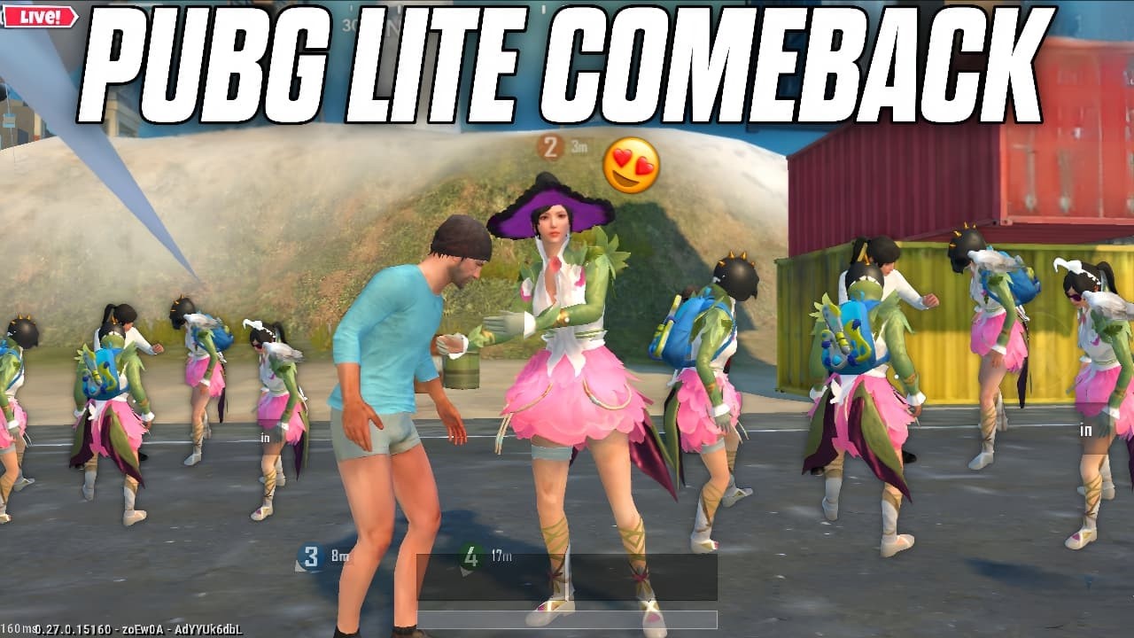 PUBG LITE COMEBACK LIVE π± | FMG Gaming Returns After Long Time!