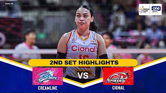CREAMLINE vs CIGNAL | SET 2 HIGHLIGHTS | 2026 PVL ALL-FILIPINO CONFERENCE FINALS GAME 2 | APR 23
