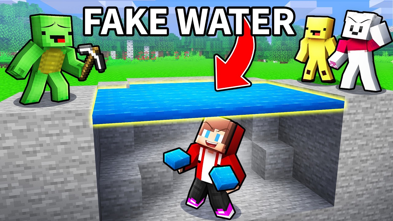 JJ and Mikey Are Playing Hide-and-Seek Using SECRET BASES - Minecraft Maizen
