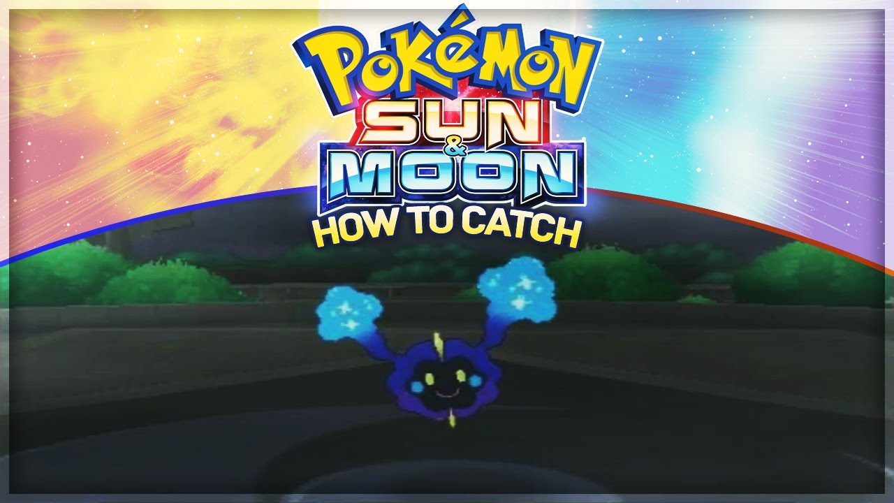 Pokemon Sun and Moon - How To Catch Cosmog background