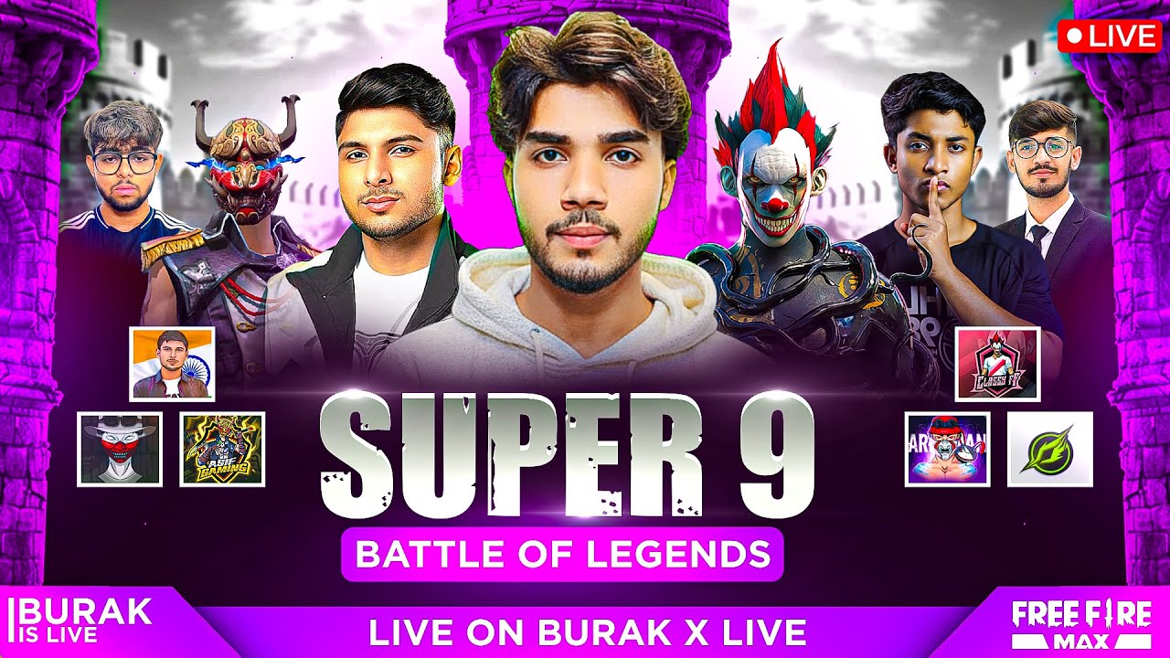 Asia Clash Emulator Cup๐ Tournament โก Super 9 ๐Day-3๐ฎ ft- NXT, NG, XT, OTS, AYT, ZM - free fire live