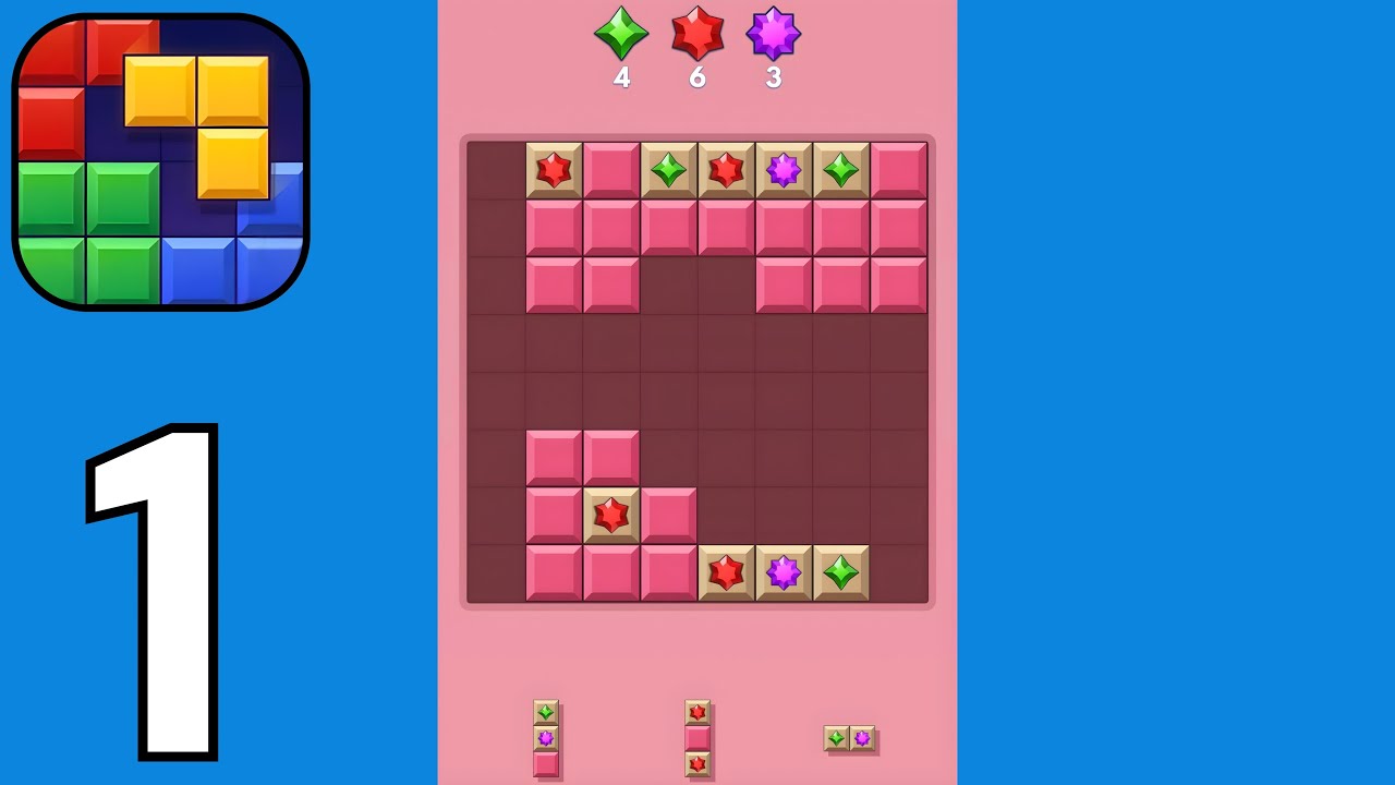Block Blast! - Gameplay Walkthrough Part 1 (iOS, Android)